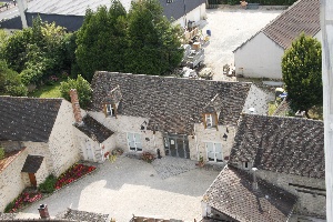 La Médiathèque La Grange vue aérienne