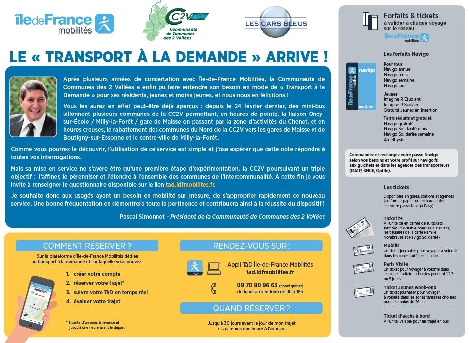 Transport a la demande Flyer1 V2020