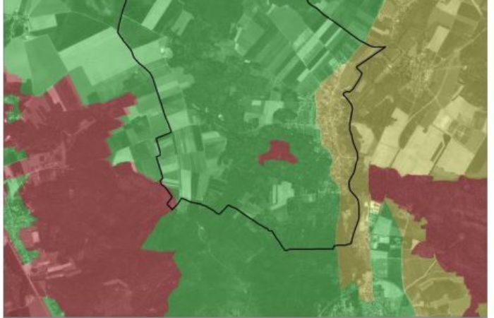 Espaces protégés Réserve de Biosphère Fontainebleau carte PLU V2017