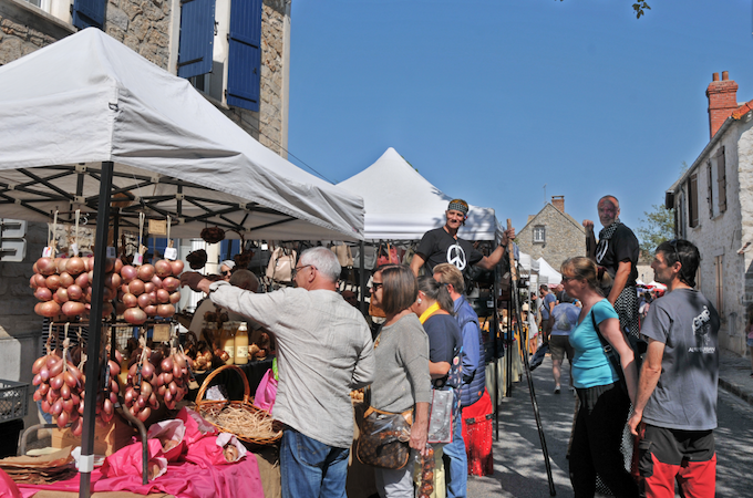 Marché rural photo allées