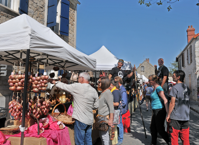 Marché rural photo allées