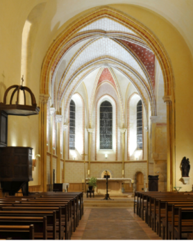 Eglise Saint-Denis intérieur