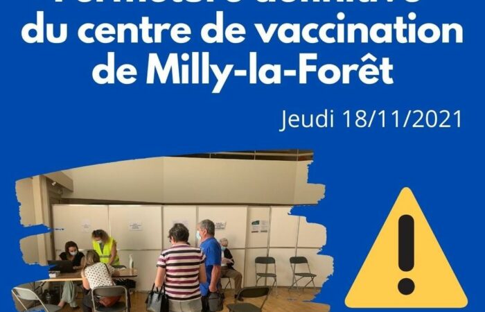 202-11-18 fermeture centre vaccination